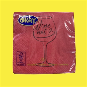 TOVAGLIOLI OKAY WINE NOT ROSSI 25X25 PZ 50