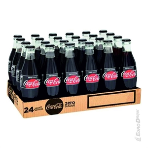 COCA COLA ZERO VETRO OW CL33X24 *