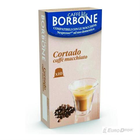 CAPSULE NESPRESSO CORTADO CAFFE MACC PZ 10 BORBONE