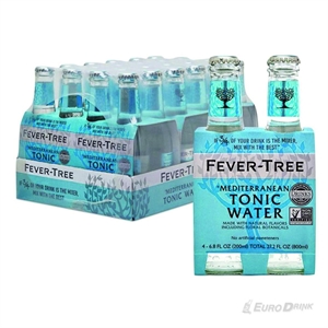 FEVER TREE MEDITERRANIUM  WATER CL20X24 BT.