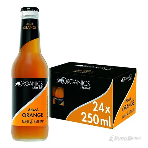 BLACK ORANGE RED BULL VETRO CL25X24