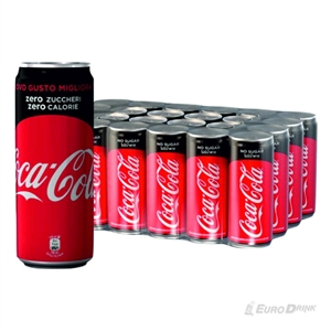 COCA COLA LATT ZERO SENZA CAFF CL 33X24