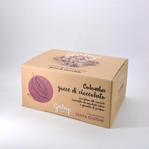 COLOMBA GALUP GOCCE DI CIOCCOLATO SENZA GLUTINE GR 400