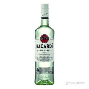 RUM BACARDI CARTA BLANCA LT 1