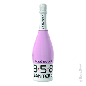 SPUMANTE SANTERO ROSE DOLCE CL 75