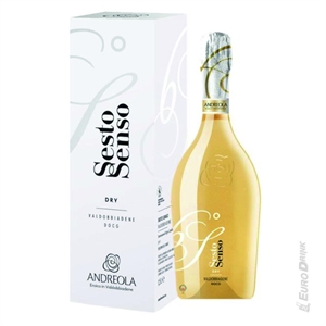 PROSECCO SESTO SENSO ANDREOLA SUPERIORE DOCG DRY CL 75