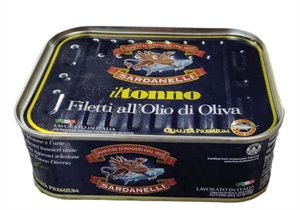 TONNO ALL`OLIO DI OLIVA SARDANELLI LINEA ORO GR.350*