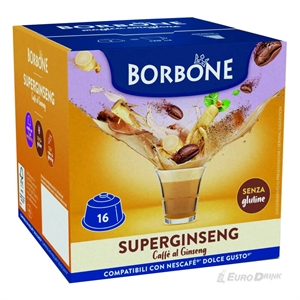 BORBONE DOLCEGUSTO SUPERGINSENG PZ 16