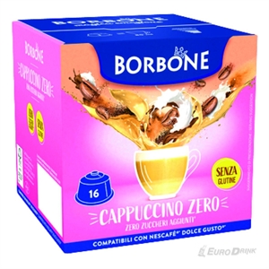 BORBONE DOLCEGUSTO CAPPUCCINO ZERO PZ 16