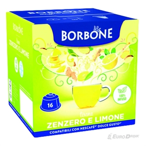 BORBONE DOLCEGUSTO ZENZERO E LIMONE PZ 16