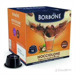 BORBONE DOLCEGUSTO NOCCIOLONE PZ 16 *****