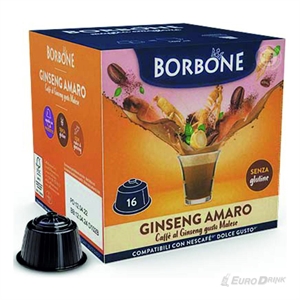 BORBONE DOLCEGUSTO GINSENG AMARO PZ 16
