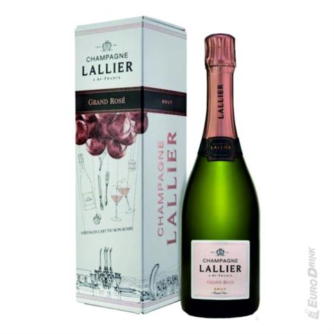 CHAMPAGNE LALLIER ROSE CL 75 AST