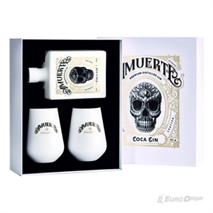 AMUERTE WHITE GIFT BOX + 2 BICCHIERI