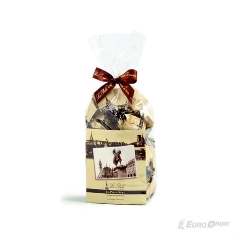 SACCHETTO LA PERLA NERA TARUFO CIOCCOLATO PRALINATO GR 200