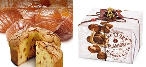 PANETTONE FLAMIGNI MARRONS GLACES IN PACCHETTO REGALO KG 1