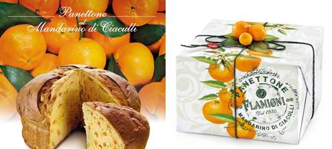PANETTONE FLAMIGNI CON MANDARINO DI CIACULLI KG 1