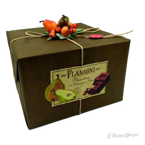PANETTONE FLAMIGNI CIOCCOLATO E PERA KG 1