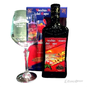 AMARO DEL CAPO HOT CL 70 +BICCHIERE