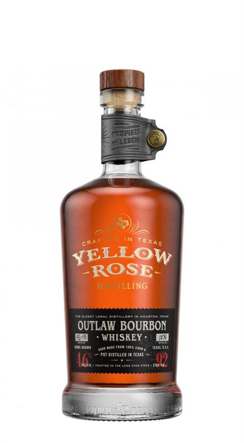 WHISKY YELLOW ROSE OUTLAW BOURBON CL 70