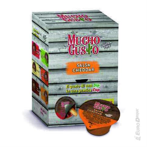 CHEDDAR TOPFOOD DIP CUP GR 25X100