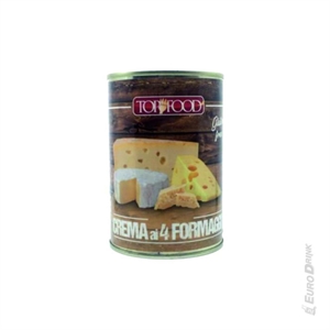 CREMA AI 4 FORMAGGI TOPFOOD LATTA GR 420