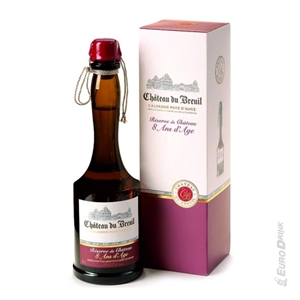 CALVADOS CHATEAU DU BREUIL 8Y CL 70