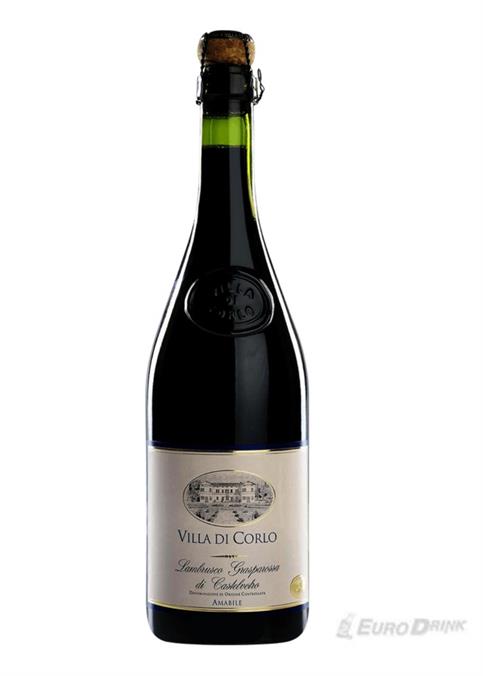 LAMBRUSCO AMABILE VILLA DI CORLO CL 75