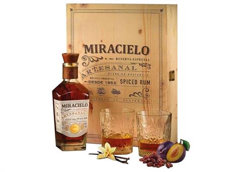 MIRACIELO ARTESANAL +2 BICCHIERI AST LEGNO