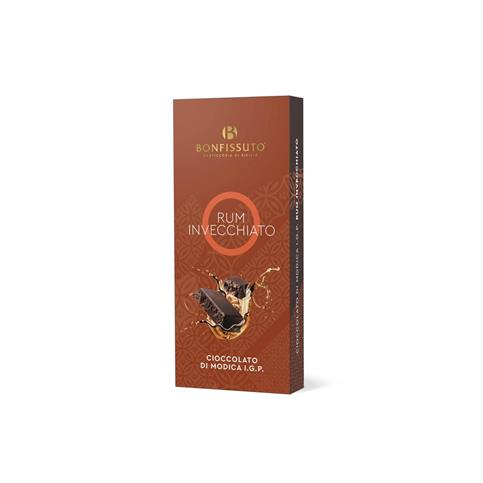 TAVOLETTA CIOCCOLATO BONFISSUTO AL RUM GR 70