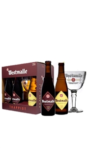 WESTMALLE CONF REGALO 3 BOTT + BICCHIERE CL 33