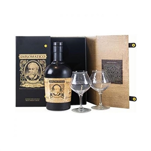 DIPLOMATICO RIS FAMIGLIA + 2 BICCHIERI AST