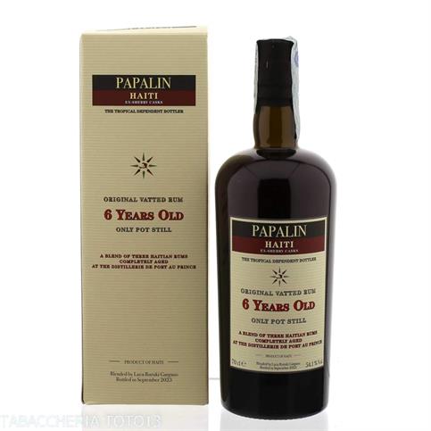 RUM PAPALIN HAITI 6Y CL 70