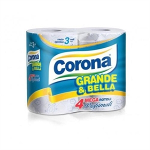 CARTA IGIENICA GRANDE E BELLA 4 ROTOLI