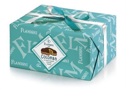 COLOMBA FLAMIGNI CREMA GIANDUIA E CIOCCOLATO FONDENTE GR 950