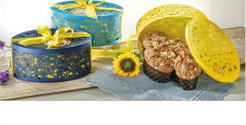 COLOMBA CLASSICA FLAMIGNI IN CAPPELLIERA IN METALLO GR 750