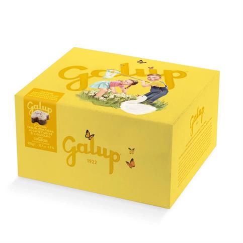 COLOMBA GALUP GOCCE DI CIOCCOLATO CON CREMA CAFFE GR 900
