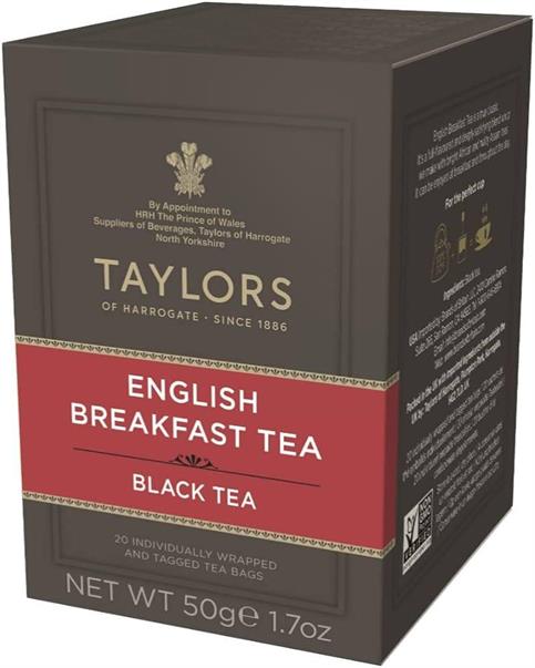 TE TAYLORS ENGLISH BREAKFAST TEA PZ 20 GR 50