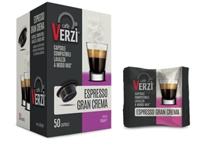 CAPSULE A MODO MIO VERZI GRAN CREMA PZ 50