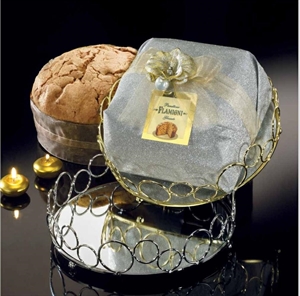 PANETTONE FLAMIGNI GLASSATO SU CERAMICA ETOILE GR750