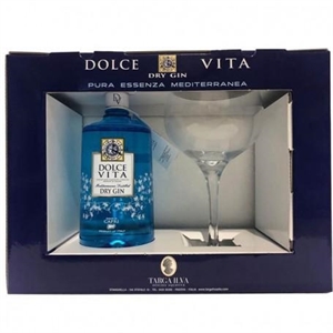 GIN DOLCE VITA + BICCHIERE CL 70