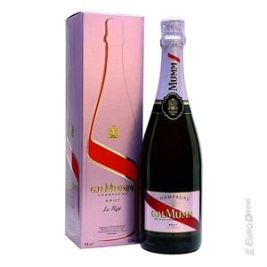 CHAMPAGNE GH MUMM ROSE  CL 75 *****