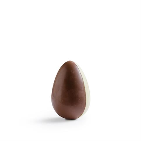 MINI UOVO LA PERLA BIGUSTO CIOCCOLATO AL LATTE E BIANCO GR 80