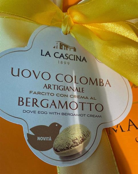 UOVO COLOMBA LA CASCINA FARCITA AL BERGAMOTTO KG 1.3
