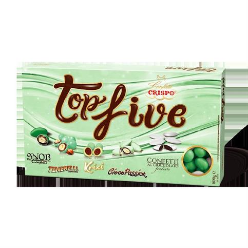 CONFETTI CRISPO TOP FIVE VERDE KG 1