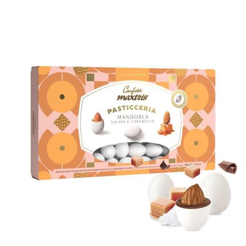 CONFETTI MAXTRIS MANDORLA SALATA E CARAMELLO GR 500