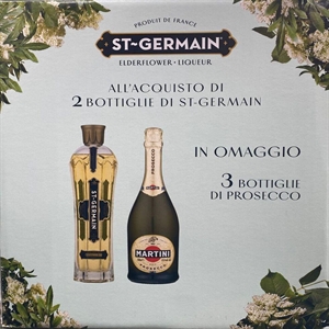KIT ST GERMAIN (2 BOTTIGLIE+3 PROSECCO)