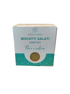 BISCOTTI SALATI NOCI E SALVIA MARCO SENO GR150