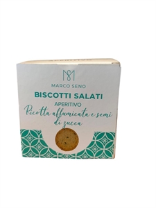BISCOTTI SALATI RICOTTA AFF E ZUCCA MARCO SENO GR150