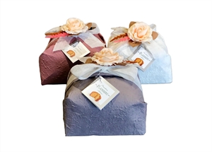 PANETTONE MILANO BASSO IN CARTA DI RISO BLUE FLW KG 1 FLAMIGNI